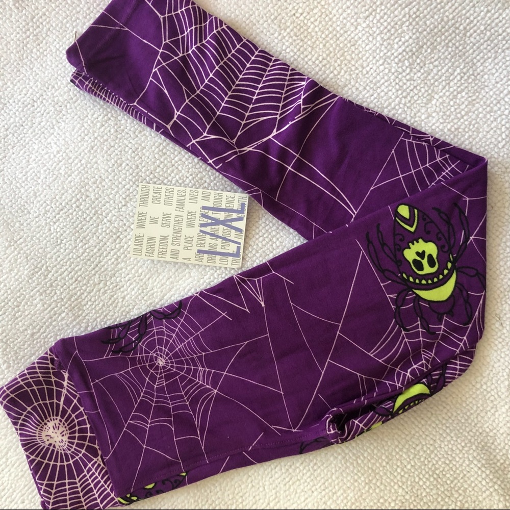 L/XL Halloween leggings LuLaRoe